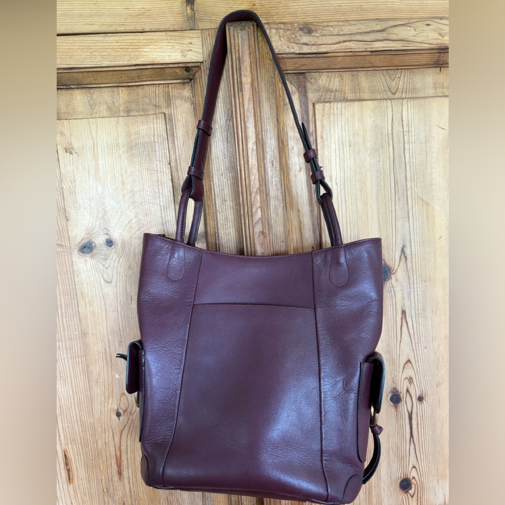 Radley London Burgundy Bucket Bag